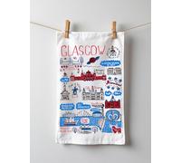 Julia Gash Cotton Tea-towel - Glasgow