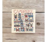 Julia Gash Wooden Coaster - Cambridge