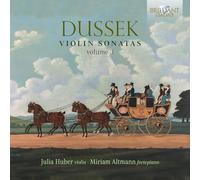 Julia Huber & Miriam Altmann – Dussek: Violin Sonatas, Volume 3 – CD – Edel (2023)