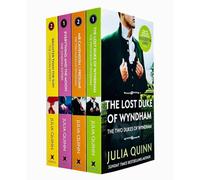 Julia Quinn Lyndon Sisters & Two Dukes of Wyndham Series 4 Books Collection Set (Everything and the Moon, Brighter than the Sun, The Lost Duke Of Wyndham & Mr Cavendish, I Presume)
