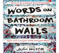 Julia Walton Words on Bathroom Walls Paperback Book Julia Walton Multicolor