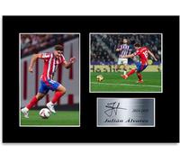 Julian Alvarez Football Player 2024-2025 A4 Printed Signed Autograph Photo Display Mount Gift For Madrid Fans