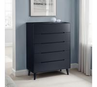 Julian Bowen Alicia 5 Drawer Chest - Anthracite