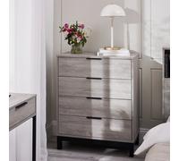 Julian Bowen Bali 4 Drawer Chest - Grey