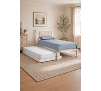 Julian Bowen Barcelona Hideaway White Bed, White
