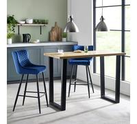 Julian Bowen Brooklyn 2 Seater Bar Table - Oak