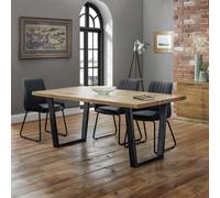 Julian Bowen Brooklyn 6 Seater Dining Table - Oak
