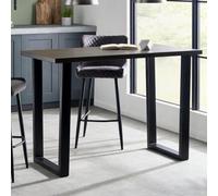Julian Bowen Brooklyn Bar Table Dark Oak - Brown - Wilko