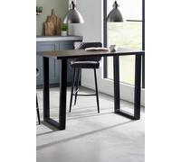 Julian Bowen Brooklyn Bar Table Dark Oak, Brown