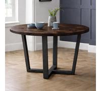 Julian Bowen Brooklyn Round Table - Dark Oak