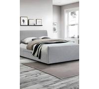 Julian Bowen Capri Bed, Light Grey, King