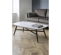 Julian Bowen Caruso Rectangular Coffee Table in White Julian Bowen White
