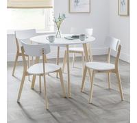 Casa Dining Chairs Set of 4 White - Julian Bowen | TJ Hughes