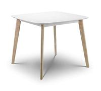 Casa Dining Table 90cm White - Julian Bowen | TJ Hughes