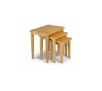 Julian Bowen Cleo Nest Tables Traditional Style High Versatility Three Tables
