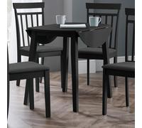 Coast Black Dropleaf Table - Black