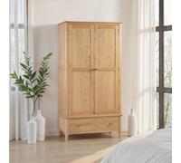 Julian Bowen Cotswold 2 Door 1 Drawer Wardrobe