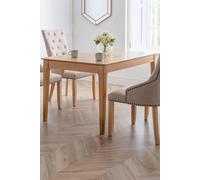 Julian Bowen Cotswold 6 Seater Extending Dining Table Natural - Brown - Wilko