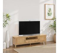Julian Bowen Cotswold 2 Door 2 Drawer Oak and Veener TV Unit - Size: 38 x 180 x 48cm - Wood - Wilko