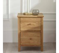 Julian Bowen Coxmoor 2 Drawer Chest, Brown