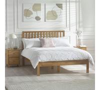 Julian Bowen Coxmoor Double Wooden Bed - Oak