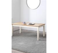 Coxmoor Coffee 1.2m Table Ivory & Oak - Julian Bowen | TJ Hughes