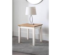 Julian Bowen Coxmoor Square Side Table in Light Oak Julian Bowen Light Oak