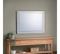Julian Bowen Deco Frameless Wall Mirror