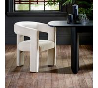 Julian Bowen Elara Fabric Dining Chair - Cream
