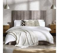 Elodie Chenille Upholstered Bed-In-A-Box Grey