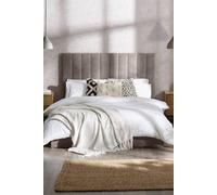 Julian Bowen Eloise Double Sahara Chenille Storage Bed - Grey - Wilko
