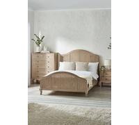Julian Bowen Fleur Rattan Headboard Bed in Natural | Size: King Julian Bowen Natural King