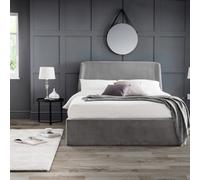 Julian Bowen Frida Storage Ottoman Bed King Grey