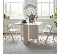 Julian Bowen Gatan Small Gateleg Table With 2 Chairs - White