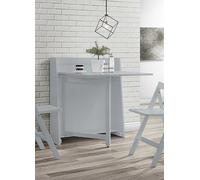 Julian Bowen Helsinki Compact Folding Table & 2 Chairs -Grey