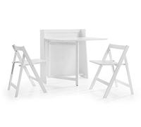 Julian Bowen Helsinki Compact Folding Dining Set - White Sets
