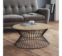 Julian Bowen Jersey Round Coffee Table - Natural