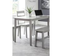 Julian Bowen Kobe Compact Rectangular Table - Torino Grey