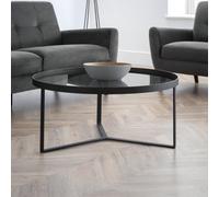 Julian Bowen Loft Coffee Table - Smoked Glass
