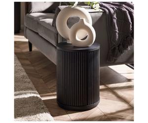 Julian Bowen Louis Round Side Table - Black