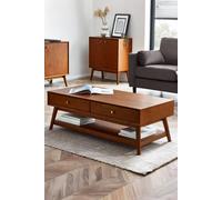 Julian Bowen Lowry 4 Drawer Coffee Table - Brown