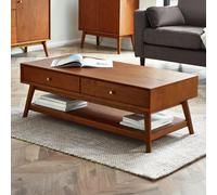 Julian Bowen Lowry 4 Drawer Coffee Table - Brown
