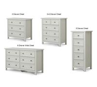 Julian Bowen Maine 3 Drawer 3 + 2 Drawer 5 Drawer Tall 6 Drawer Wide Chests