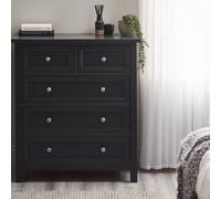 Julian Bowen Maine 3 Drawer Chest - Anthracite