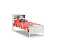 Julian Bowen Maine Single Surf White Bookcase Bed - Wilko
