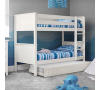 Julian Bowen Maine 90Cm Single White Bunk Bed