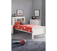 Julian Bowen Maine Single Surf White Bookcase Bed - Wilko