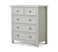 Julian Bowen Maine 3 + 2 Drawer Chest - Dove Grey