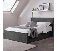 Maine Ottoman Bed - Anthracite / Double