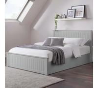 Maine Ottoman Bed - Dove Grey / Double